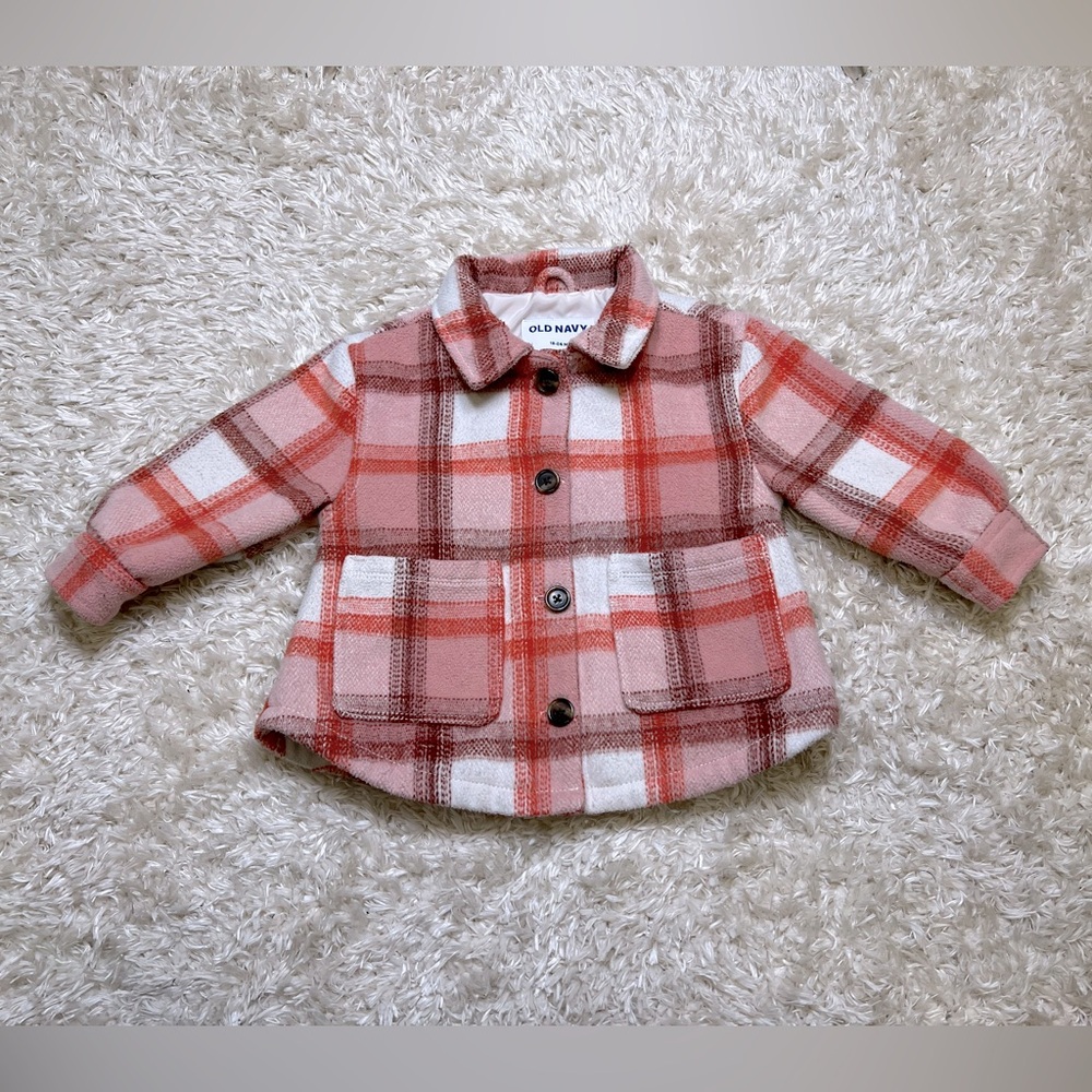 OLD NAVY || Infant Girl (18-24M) Flannel